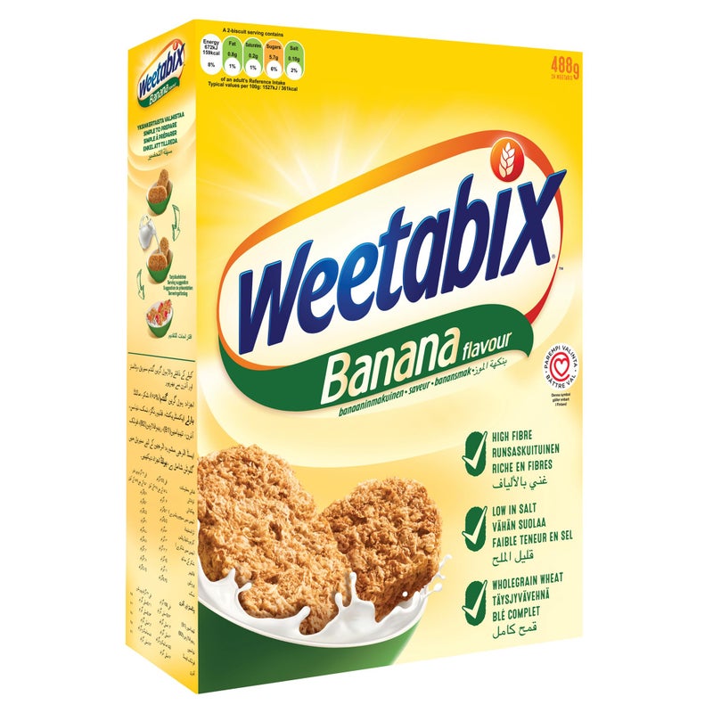 Weetabix - Banana - 24 Biscuits - 528g - Image 1
